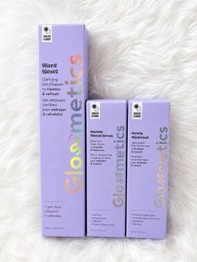 Glossmetics 3-piece skincare